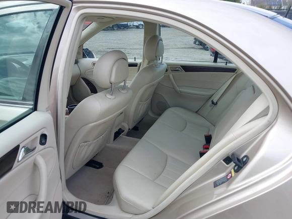 2005 Mercedes-Benz C 240 with VIN WDBRF81J35F665750, listed as a IAAI auction lot 41898295 with 82,991 mi miles and . Bid and sale history available at DreamBid. Image 8.