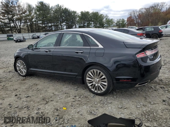 2016 Lincoln MKZ with VIN 3LN6L2JK8GR620159, listed as a Copart auction lot 52767245 with 99,842 mi miles and Salvage Title. Bid and sale history available at DreamBid. Image 2.