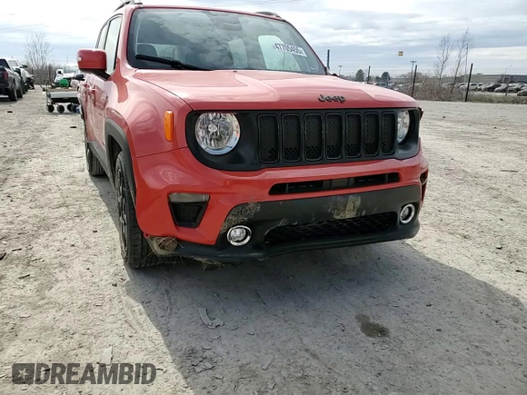 2019 Jeep Renegade Altitude z VIN ZACNJABB0KPK52915, wystawiony jako Copart lot #47705455 z przebiegiem 75 247 mil mil oraz Szkoda całkowita • Salvage title. Historia ofert i sprzedaży dostępna na DreamBid. Obrazek 11.