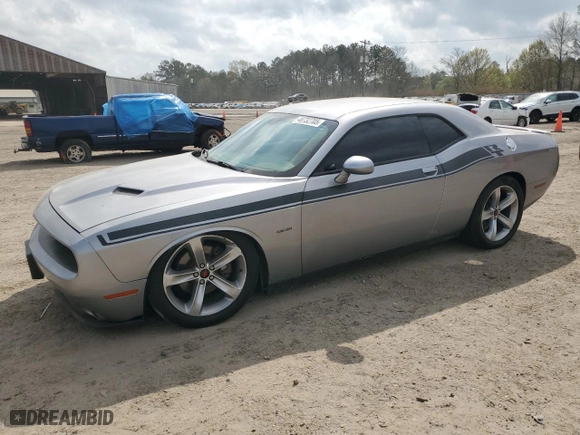 2017 Dodge Challenger R/T with VIN 2C3CDZBT1HH548968, listed as a Copart auction lot 48732705 with 176,745 mi miles and Salvage Title. Bid and sale history available at carsss.com. Image 1.