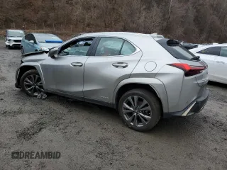 2022 Lexus UX 250h F Sport with VIN JTHR9JBH6N2060011, listed as a Copart auction lot 48199415 with Not Provided miles and Salvage Title. Bid and sale history available at DreamBid. Image 2.