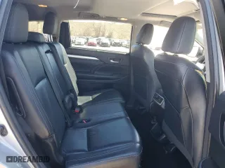 2014 Toyota Highlander XLE with VIN 5TDJKRFH8ES029640, listed as a Copart auction lot 50546655 with 87,376 mi miles and Salvage Title. Bid and sale history available at carsss.com. Image 11.