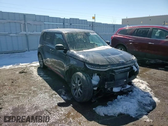 2021 Kia Soul Turbo with VIN KNDJ53AF5M7766491, listed as a Copart auction lot 49648625 with 32,443 mi miles and Salvage Title. Bid and sale history available at DreamBid. Image 12.
