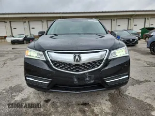 2015 Acura MDX Advance with VIN 5FRYD4H87FB026712, listed as a Copart auction lot 61238365 with 231,620 mi miles and Salvage title. Bid and sale history available at DreamBid. Image 5.