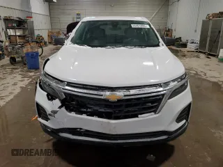 2024 Chevrolet Equinox LS with VIN 3GNAX5EG6RL294367, listed as a Copart auction lot 44461005 with 17,736 mi miles and Salvage Title. Bid and sale history available at carsss.com. Image 5.