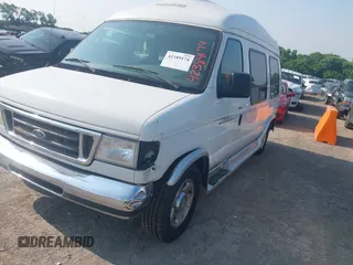 2006 Ford Econoline Cargo with VIN 1FDRE14L26HB21864, listed as a IAAI auction lot 42389174 with 295,623 mi miles and . Bid and sale history available at DreamBid. Image 2.