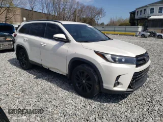 2019 Toyota Highlander SE z VIN 5TDKZRFH7KS575003, wystawiony jako Copart lot #54511095 z przebiegiem 161 326 mil mil oraz Czysty tytuł • Clean title. Historia ofert i sprzedaży dostępna na DreamBid. Obrazek 4.