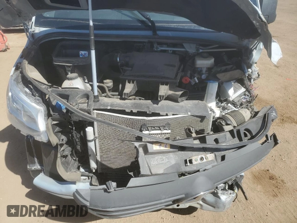 2021 Mercedes-Benz Sprinter Cargo with VIN W1W4ECHY3MT067912, listed as a Copart auction lot 52359165 with Not Provided miles and Salvage Title. Bid and sale history available at carsss.com. Image 12.