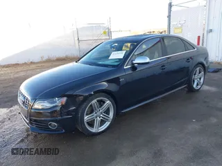 2012 Audi S4 Prestige with VIN WAUKGBFL6CA001148, listed as a IAAI auction lot 41134916 with 143,610 mi miles. Bid and sale history available at carsss.com. Image 2.