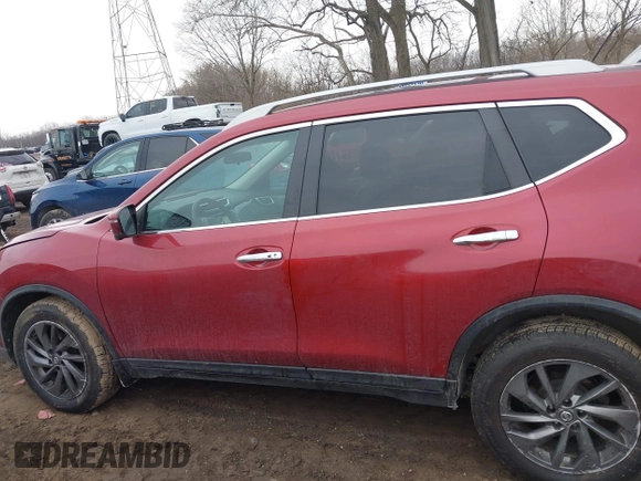 2016 Nissan Rogue SV with VIN 5N1AT2MV0GC783337, listed as a IAAI auction lot 41641993 with 136,084 mi miles and . Bid and sale history available at DreamBid. Image 14.