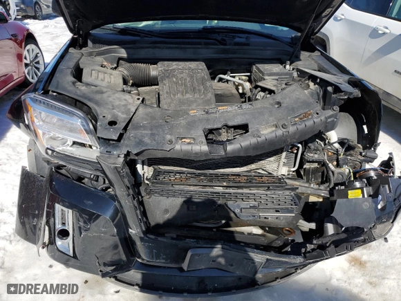 2015 GMC Terrain SLE with VIN 2GKFLVEK2F6194351, listed as a Copart auction lot 45413575 with 91,328 mi miles and Salvage Title. Bid and sale history available at carsss.com. Image 12.