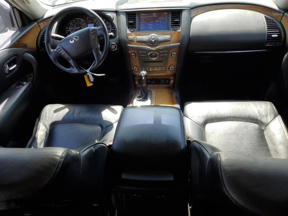 2014 Infiniti QX80 with VIN JN8AZ2NF8E9555689, listed as a Copart auction lot 53536325 with 191,185 mi miles and Clean Title. Bid and sale history available at DreamBid. Image 8.