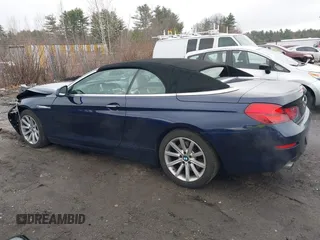 2013 BMW 6 Series 640i with VIN WBALW7C51DDX58713, listed as a IAAI auction lot 42005436 with 77,563 mi miles and . Bid and sale history available at carsss.com. Image 15.