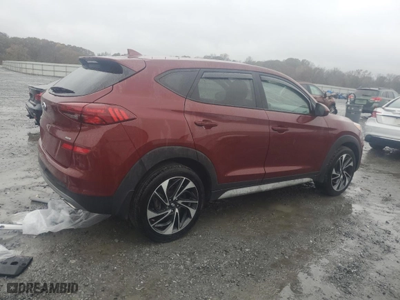 2019 Hyundai Tucson SEL with VIN KM8J3CAL6KU873362, listed as a Copart auction lot 79207334 with 58,674 mi miles and Salvage Title. Bid and sale history available at carsss.com. Image 3.