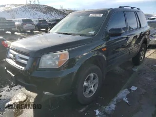2007 Honda Pilot EX-L with VIN 5FNYF18537B010461, listed as a Copart auction lot 46674775 with 301,007 mi miles and Salvage Title. Bid and sale history available at carsss.com. Image 1.