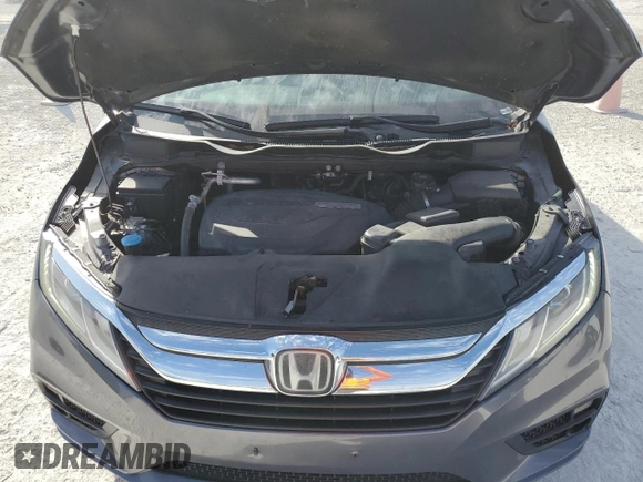 2019 Honda Odyssey EX with VIN 5FNRL6H50KB010498, listed as a Copart auction lot 45199565 with 82,964 mi miles and Salvage Title. Bid and sale history available at carsss.com. Image 12.
