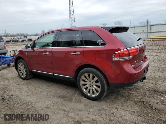 2014 Lincoln MKX with VIN 2LMDJ8JK2EBL13344, listed as a Copart auction lot 47432785 with 221,841 mi miles and Clean Title. Bid and sale history available at DreamBid. Image 2.