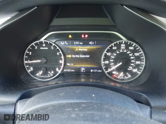2020 Nissan Murano SV z VIN 5N1AZ2BJ3LN132023, wystawiony jako IAAI lot #42041286 z przebiegiem 64 105 mil mil oraz . Historia ofert i sprzedaży dostępna na DreamBid. Obrazek 7.
