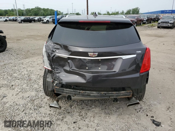 2017 Cadillac XT5 Luxury FWD with VIN 1GYKNBRS2HZ286297, listed as a Copart auction lot 60443455 with 82,505 mi miles and Clean title. Bid and sale history available at DreamBid. Image 6.