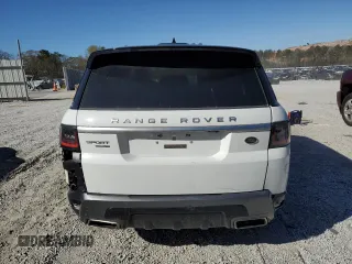 2018 Land Rover Range Rover Sport HSE with VIN SALWR2RV7JA188076, listed as a Copart auction lot 49951615 with 59,377 mi miles and Clean Title. Bid and sale history available at carsss.com. Image 6.