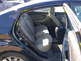 2012 Hyundai Elantra GLS PZEV with VIN KMHDH4AE3CU321695, listed as a IAAI auction lot 41675612 with 105,694 mi miles. Bid and sale history available at carsss.com. Image 8.