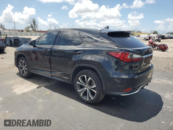 2020 Lexus RX 450h with VIN 2T2HGMDA5LC055879, listed as a Copart auction lot 59871755 with 100,964 mi miles and Non repairable. Bid and sale history available at DreamBid. Image 2.