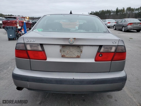 2001 Saab 9-5 with VIN YS3ED48E813008499, listed as a Copart auction lot 84397094 with 207,316 mi miles and Salvage Title. Bid and sale history available at carsss.com. Image 6.