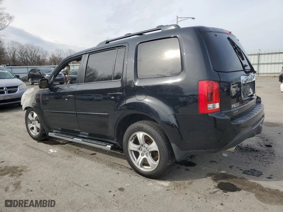 2013 Honda Pilot EX-L with VIN 5FNYF4H79DB060599, listed as a Copart auction lot 43821205 with 0 mi miles and Salvage Title. Bid and sale history available at carsss.com. Image 2.