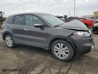 2010 Acura RDX Tech Pkg with VIN 5J8TB2H52AA000565, listed as a Copart auction lot 43120135 with 135,203 mi miles and Salvage Title. Bid and sale history available at carsss.com. Image 4.