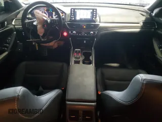 2020 Honda Accord Sport with VIN 1HGCV2F39LA009405, listed as a Copart auction lot 58902715 with 77,430 mi miles and Salvage title. Bid and sale history available at DreamBid. Image 8.