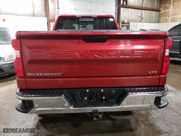 2019 Chevrolet Silverado 1500 LTZ with VIN 1GCUYGED3KZ193340, listed as a Copart auction lot 47320775 with 44,001 mi miles and Salvage Title. Bid and sale history available at carsss.com. Image 6.