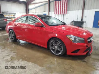 2015 Mercedes-Benz CLA 250 with VIN WDDSJ4GB9FN183680, listed as a Copart auction lot 56466785 with 115,439 mi miles and Salvage Title. Bid and sale history available at DreamBid. Image 4.