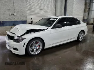 2015 BMW 3 Series 335i z VIN WBA3A9C59FKW74762, wystawiony jako Copart lot #58021035 z przebiegiem 96 163 mil mil oraz Szkoda całkowita • Salvage title. Historia ofert i sprzedaży dostępna na DreamBid. Obrazek 1.