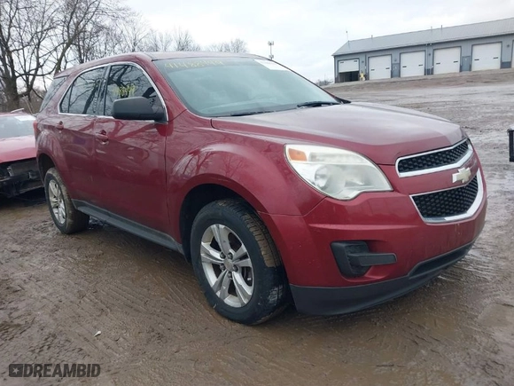 2010 Chevrolet Equinox LS with VIN 2CNALBEW8A6307344, listed as a IAAI auction lot 41488449 with 170,000 mi miles. Bid and sale history available at carsss.com. Image 1.
