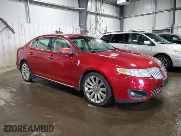 2010 Lincoln MKS z VIN 1LNHL9DR6AG614417, wystawiony jako Copart lot #54328705 z przebiegiem 124 443 mil mil oraz Szkoda całkowita • Salvage title. Historia ofert i sprzedaży dostępna na DreamBid. Obrazek 4.
