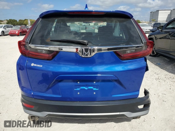2022 Honda CR-V Special Edition with VIN 7FARW1H78NE000709, listed as a Copart auction lot 43641425 with 14,992 mi miles and Salvage Title. Bid and sale history available at carsss.com. Image 6.