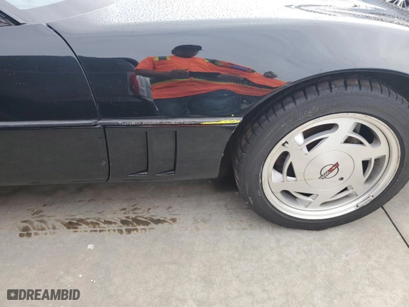 1989 Chevrolet Corvette with VIN 1G1YY2189K5117439, listed as a Copart auction lot 75006794 with 70,940 mi miles and Salvage Title. Bid and sale history available at carsss.com. Image 12.