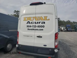 2024 Ford Transit Cargo with VIN 1FTBR1X82RKA84937, listed as a Copart auction lot 43593985 with Not Provided miles and Salvage Title. Bid and sale history available at carsss.com. Image 6.