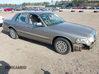 2003 Mercury Grand Marquis GS Convenience with VIN 2MEFM74W43X681774, listed as a IAAI auction lot 42057422 with 218,422 mi miles and . Bid and sale history available at DreamBid. Image 1.