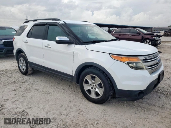2013 Ford Explorer with VIN 1FM5K7B82DGA33327, listed as a Copart auction lot 62331845 with 113,245 mi miles and Salvage title. Bid and sale history available at DreamBid. Image 4.