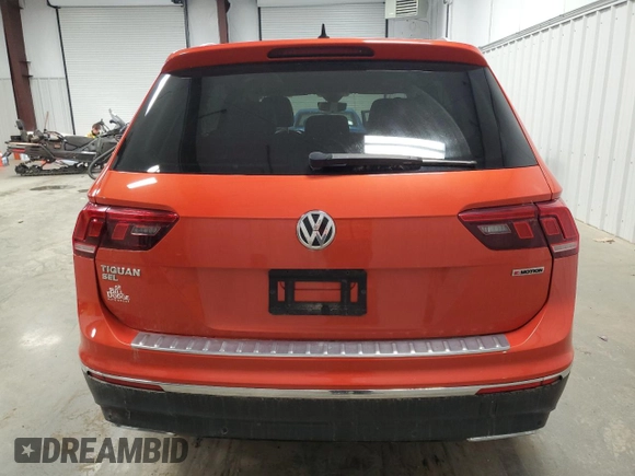2019 Volkswagen Tiguan SEL Premium with VIN 3VV4B7AX6KM004524, listed as a Copart auction lot 50950915 with 77,563 mi miles and Salvage Title. Bid and sale history available at DreamBid. Image 6.