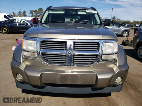 2007 Dodge Nitro SLT with VIN 1D8GU58K97W673383, listed as a Copart auction lot 48637315 with 127,608 mi miles and Salvage Title. Bid and sale history available at carsss.com. Image 5.