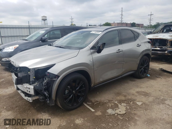 2022 Lexus NX with VIN JTJKKCFZ6N2004668, listed as a Copart auction lot 61146344 with 8,785 mi miles and Salvage Title. Bid and sale history available at carsss.com. Image 1.