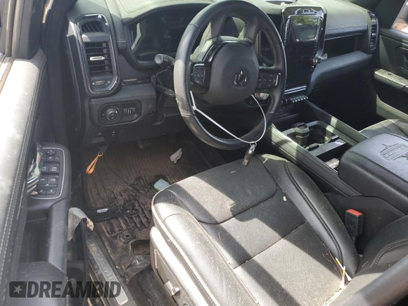 2023 Ram 1500 Limited with VIN 1C6SRFHT5PN522613, listed as a Copart auction lot 56722414 with Not provided miles and Non repairable. Bid and sale history available at DreamBid. Image 8.