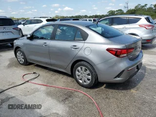 2023 Kia Rio LX with VIN 3KPA24AD3PE592664, listed as a Copart auction lot 50747625 with 8,014 mi miles and Salvage Title. Bid and sale history available at DreamBid. Image 2.