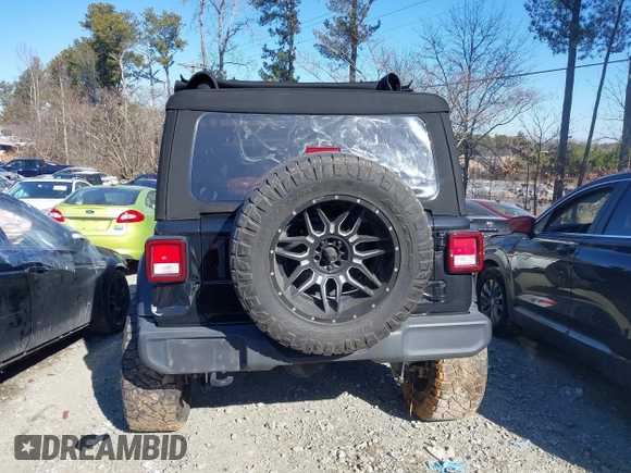 2022 Jeep Wrangler Unlimited Sport with VIN 1C4HJXDNXNW112324, listed as a IAAI auction lot 41376149 with 69,435 mi miles and . Bid and sale history available at DreamBid. Image 16.