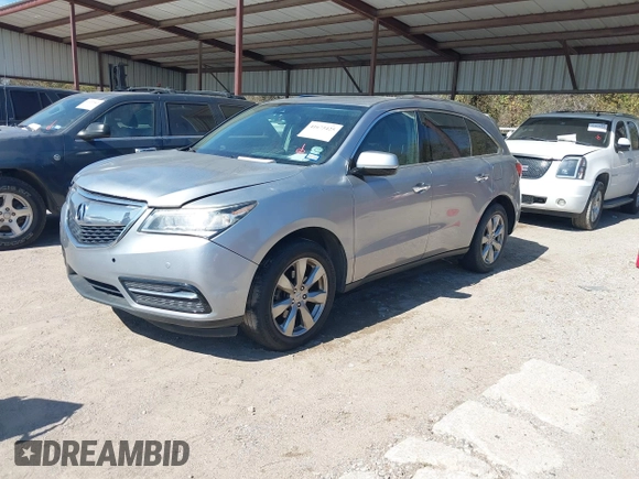 2016 Acura MDX w/Advance with VIN 5FRYD4H96GB034228, listed as a IAAI auction lot 41673425 with 109,208 mi miles. Bid and sale history available at carsss.com. Image 18.