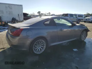2009 Infiniti G37 Sport with VIN JNKCV64E29M600076, listed as a Copart auction lot 42283385 with 177,177 mi miles and Salvage Title. Bid and sale history available at DreamBid. Image 3.