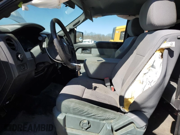2013 Ford F-150 XL with VIN 1FTFX1EF6DFA23830, listed as a Copart auction lot 53295205 with 139,315 mi miles and Salvage Title. Bid and sale history available at carsss.com. Image 7.