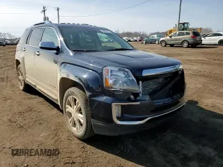 2017 GMC Terrain SLT with VIN 2GKFLUE33H6142586, listed as a Copart auction lot 48485415 with 69,558 mi miles and Clean Title. Bid and sale history available at carsss.com. Image 11.